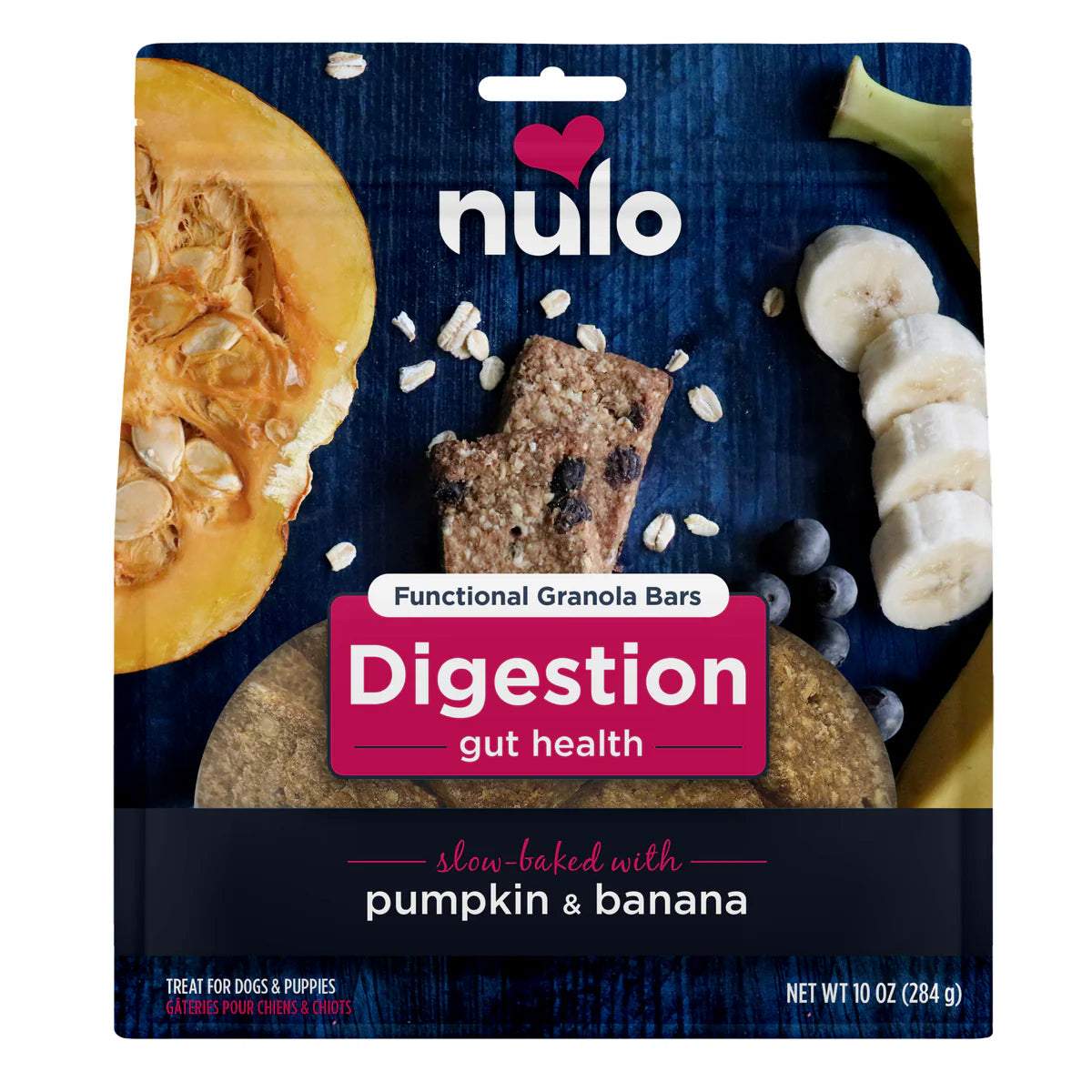 Nulo Digestion Gut Health Functional Granola Bars For Dogs