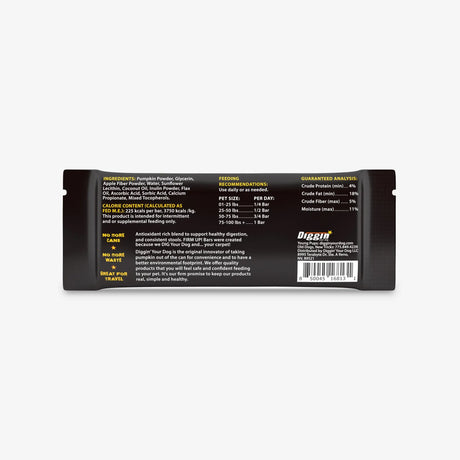 Diggin' Your Dog Firm Up ! Pumpkin Bars