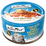 Fussie Cat Tuna with Small Anchovies Formula in Goat Milk Gravy