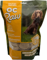 OC RAW FREEZE DRIED CHICKEN AND PRODUCE