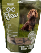 OC RAW FREEZE DRIED TURKEY AND PRODUCE