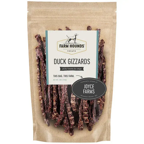 FARM HOUNDS DUCK GIZZARDS 4OZ