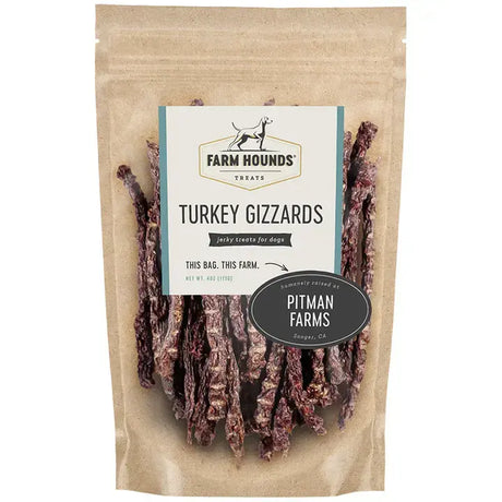 FARM HOUNDS TURKEY GIZZARD 4OZ