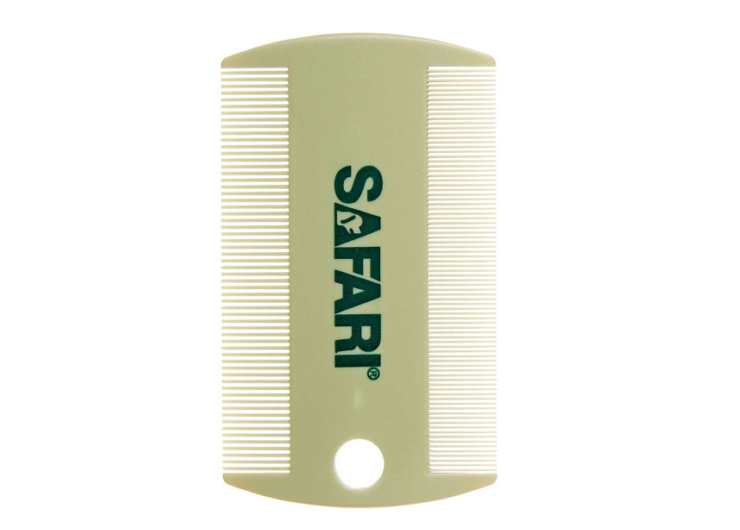 SAFARI DOUBLE SIDED FLEA COMB FOR CATS