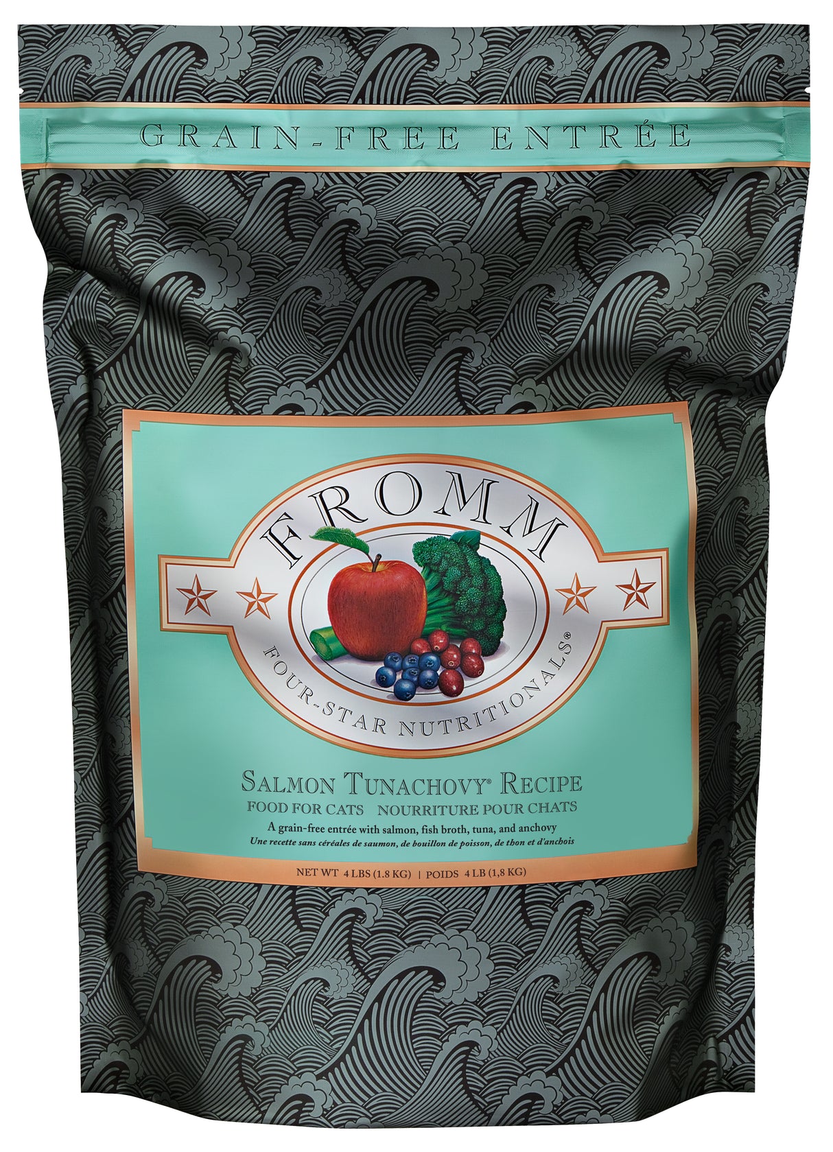 FROMM CAT FOUR-STAR SALMON TUNACHOVY