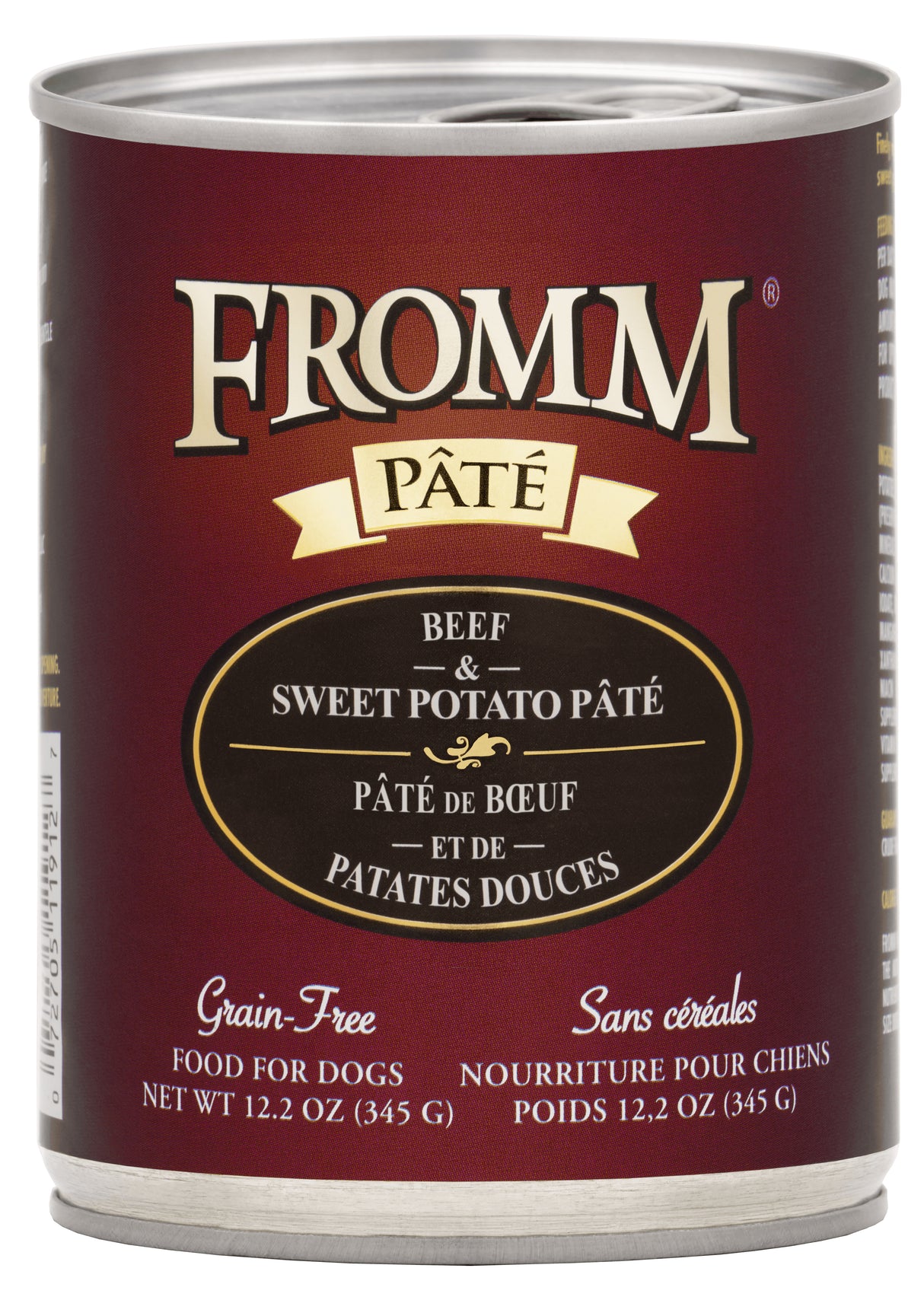 FROMM DOG PATE BEEF AND SWEET POTATO