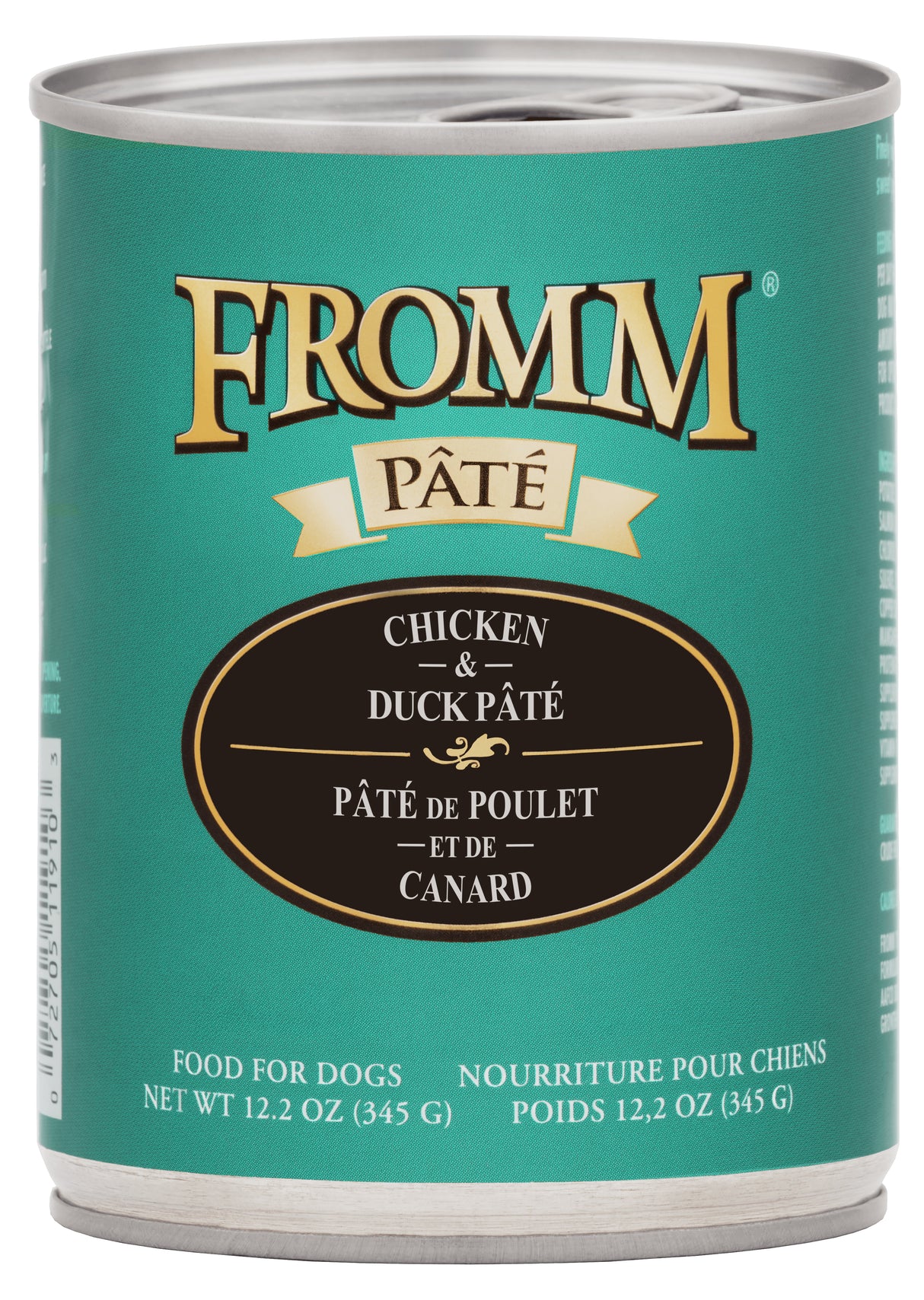 FROMM DOG PATE CHICKEN AND DUCK