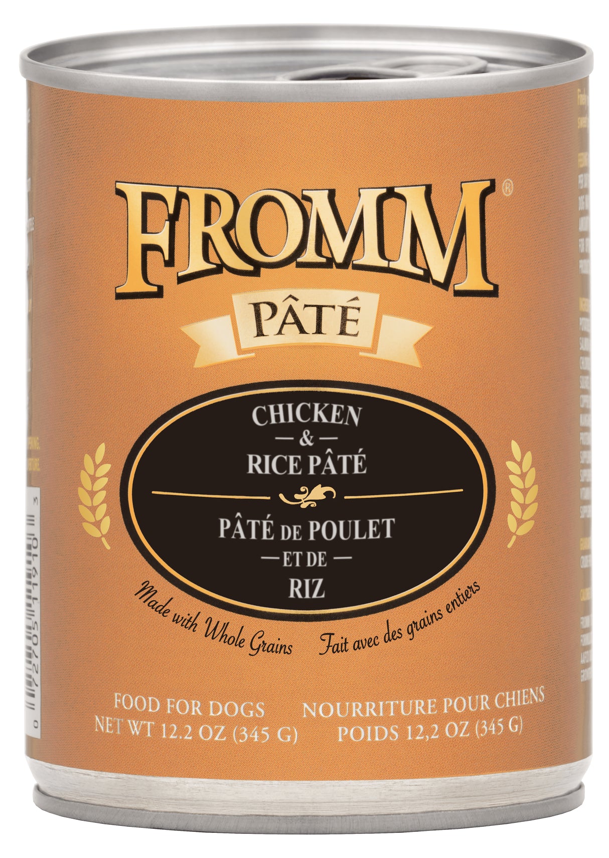 FROMM DOG PATE CHICKEN AND RICE