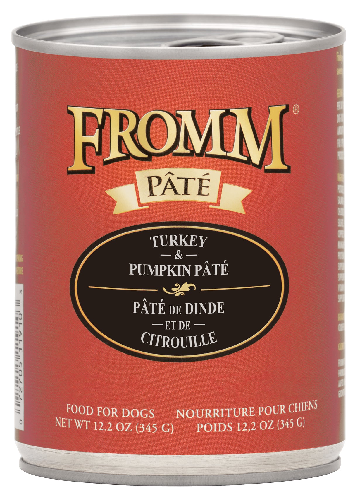FROMM DOG PATE TURKEY AND PUMPKIN