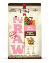 Primal Kibble in the Raw Cat Food Beef Recipe