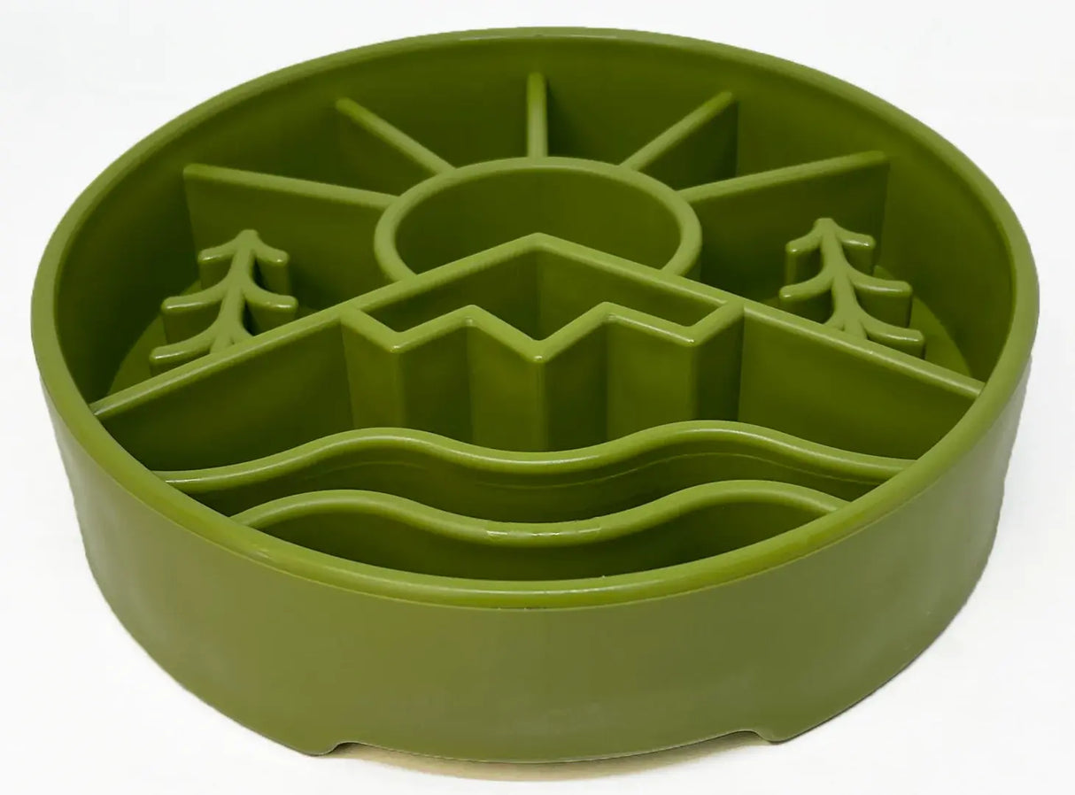 Sodapup Great Outdoors Slow Feed Enrichment Bowl