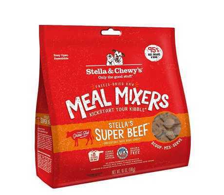 STELLA AND CHEWYS FREEZE-DRIED MEAL MIXERS SUPER BEEF