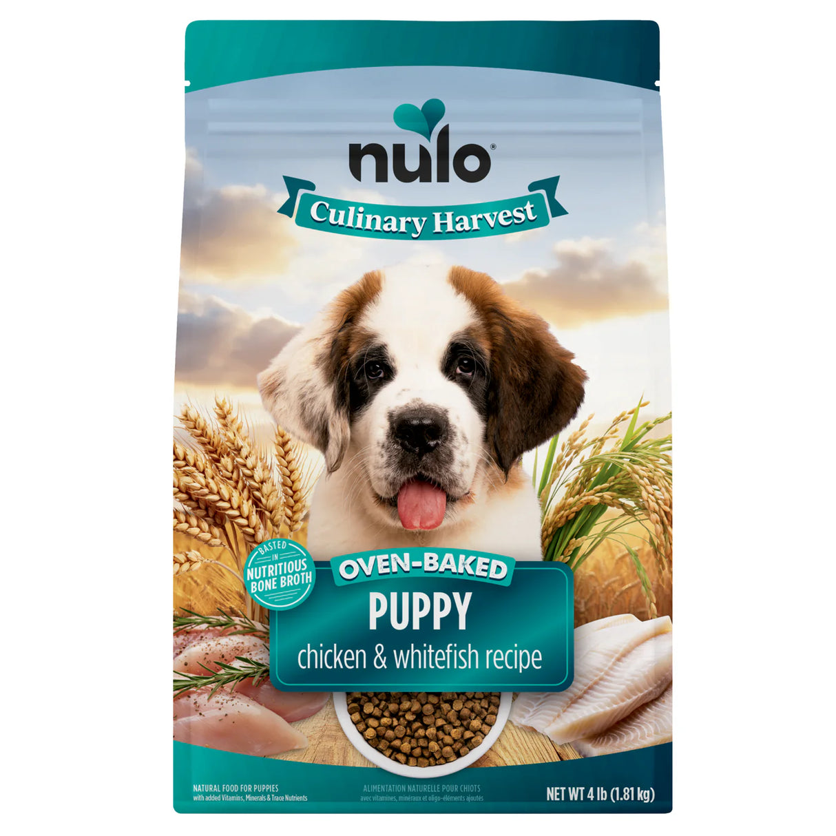 Nulo Culinary Harvest Puppy Chicken & Whitefish Dry Dog Food
