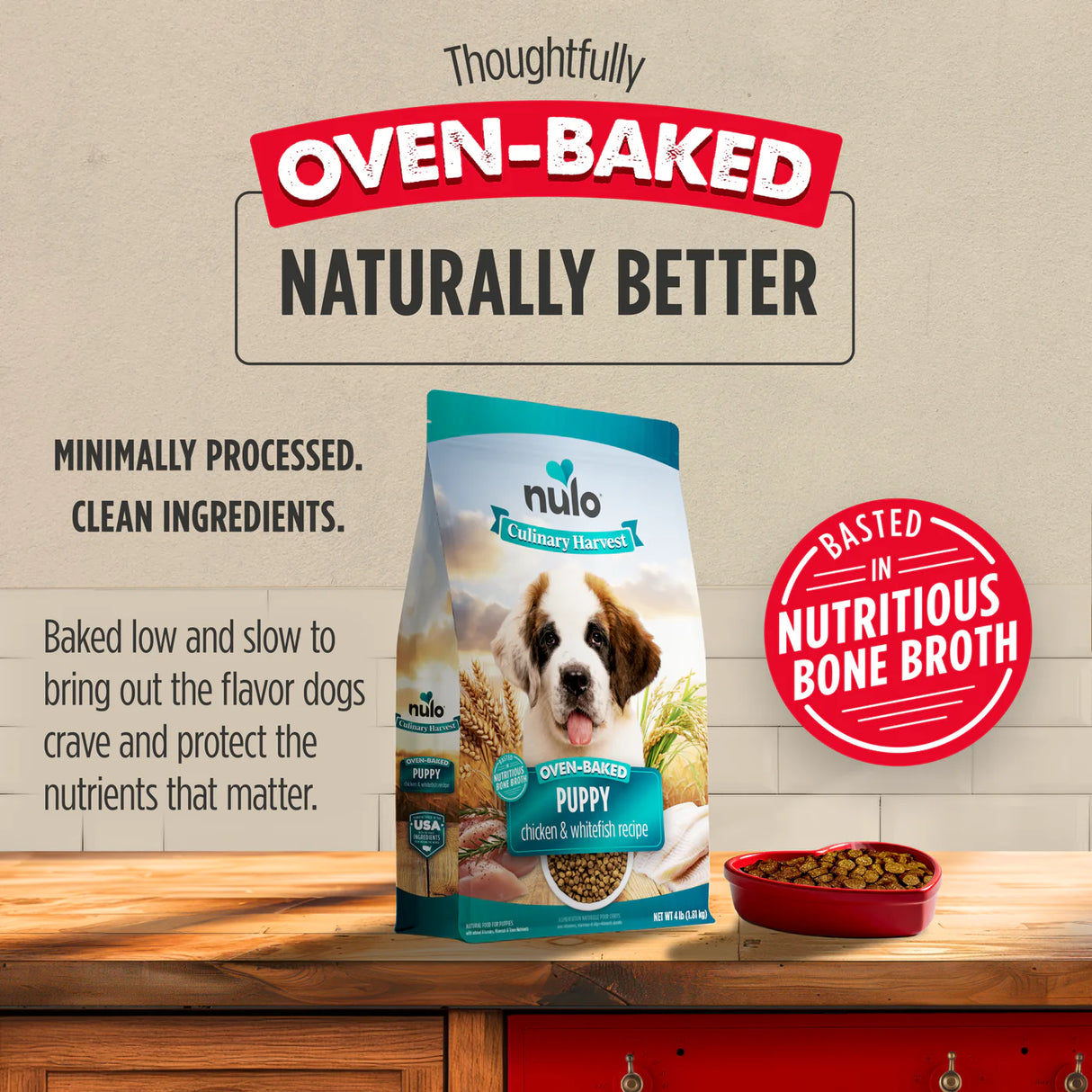 Nulo Culinary Harvest Puppy Chicken & Whitefish Dry Dog Food