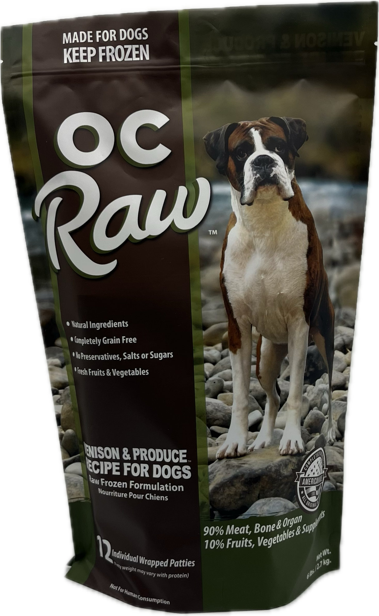 OC RAW FROZEN VENISON