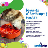 Sodapup Great Outdoors Slow Feed Enrichment Bowl