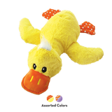 KONG Comfort Jumbo Squeaky Duck Plush Dog Toy, Assorted Colors