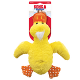 KONG Comfort Jumbo Squeaky Duck Plush Dog Toy, Assorted Colors