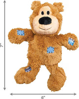 KONG Wild Knots Bear Dog Toy - Assorted Color