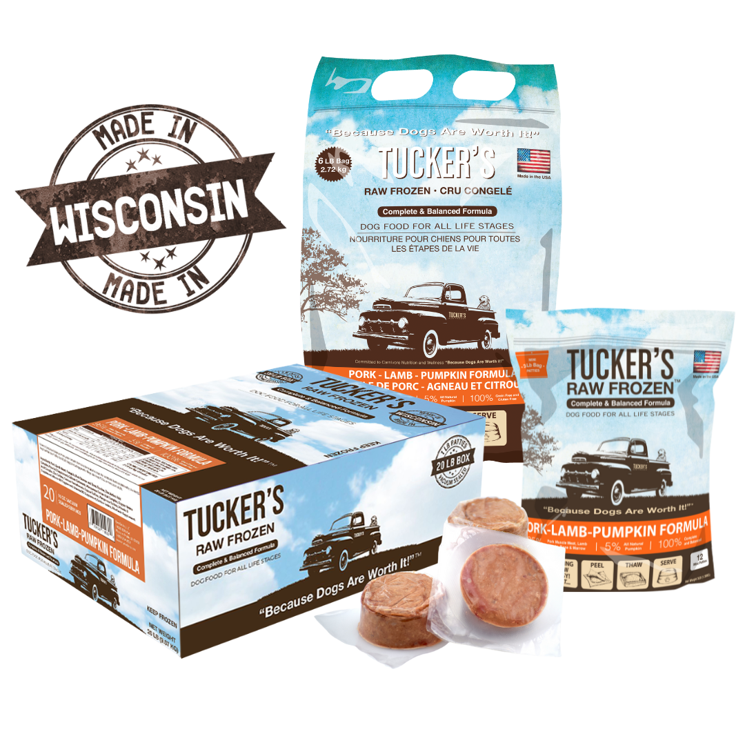 Tucker's Pork, Lamb, and Pumpkin Frozen Raw Dog Food