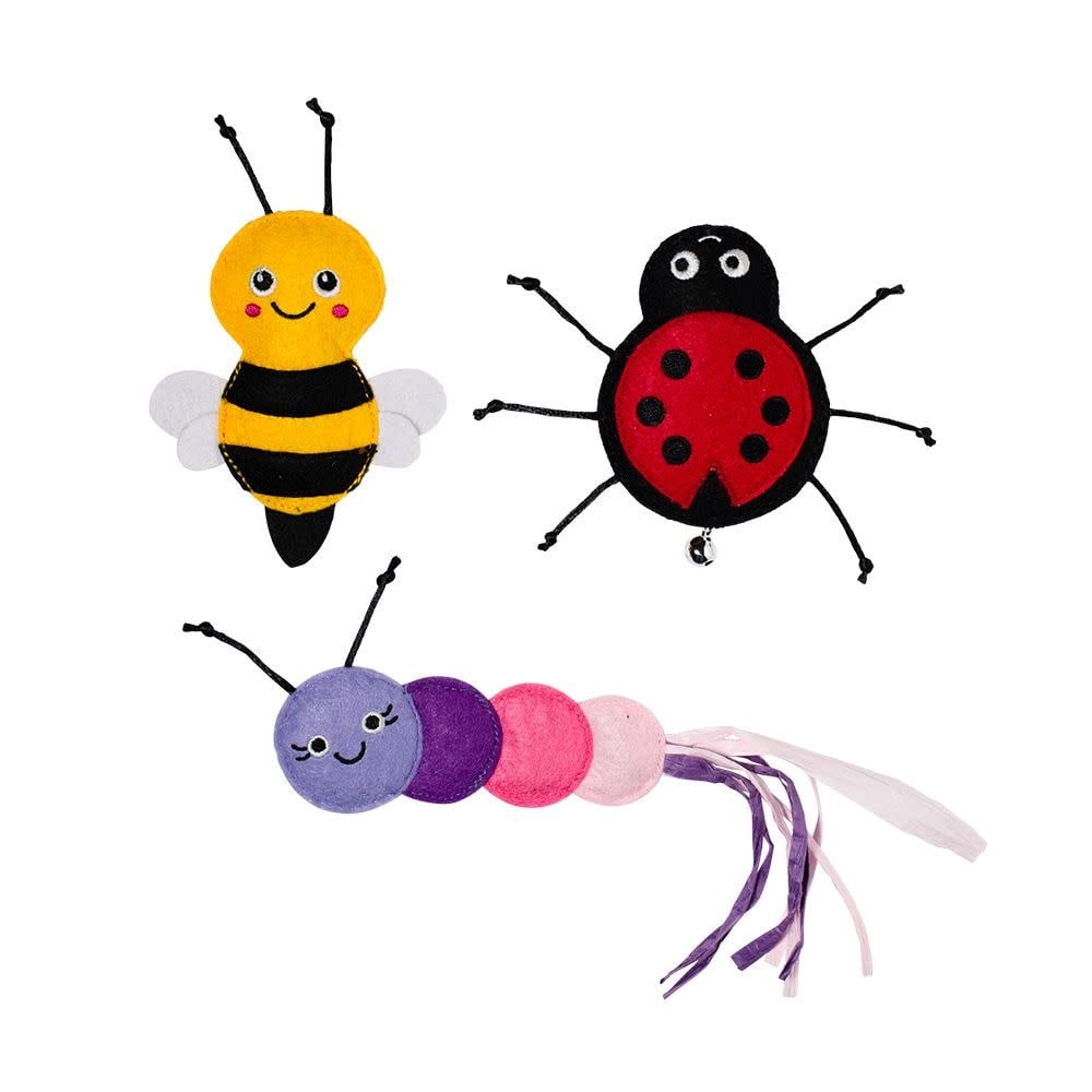 FRINGE TOYBOX CAT LIVING THE BUG LIFE 3PC