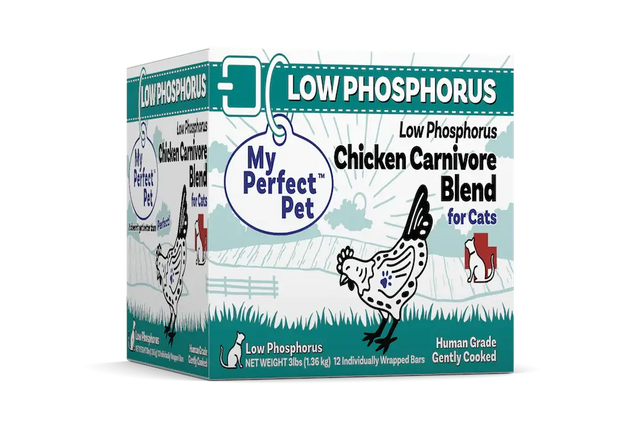MY PERFECT PET FROZEN CAT LOW PHOSPHORUS CHICKEN 3LB