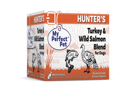 MY PERFECT PET FROZEN DOG HUNTERS TURKEY AND SALMON 4LB