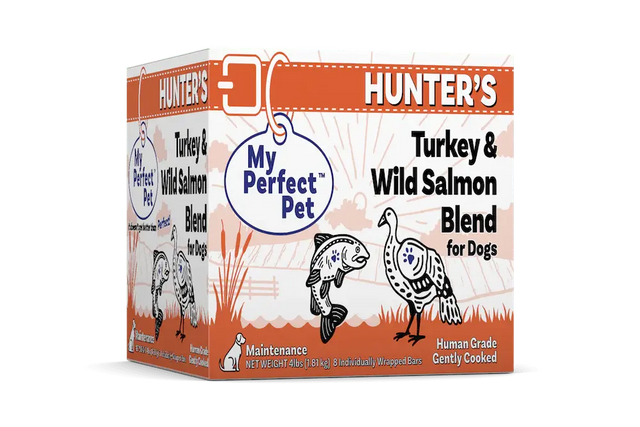 MY PERFECT PET FROZEN DOG HUNTERS TURKEY AND SALMON 4LB