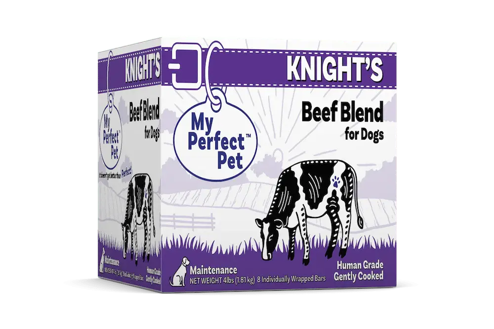 MY PERFECT PET FROZEN DOG KNIGHTS BEEF BLEND 4LB