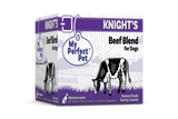 MY PERFECT PET FROZEN DOG KNIGHTS BEEF BLEND 4LB