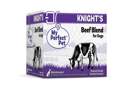 MY PERFECT PET FROZEN DOG KNIGHTS BEEF BLEND 4LB