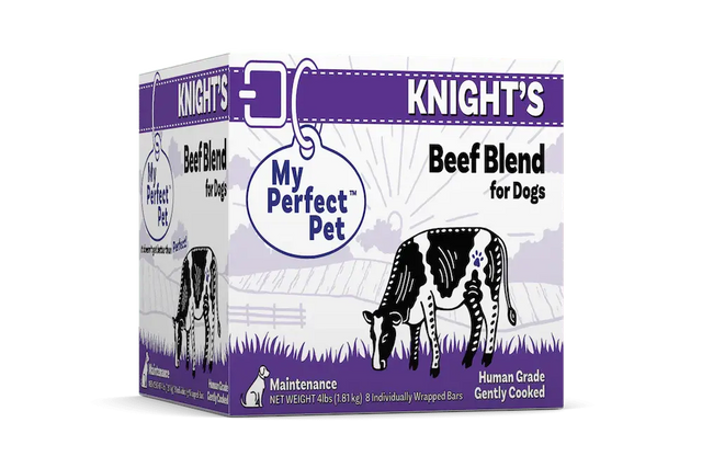 MY PERFECT PET FROZEN DOG KNIGHTS BEEF BLEND 4LB