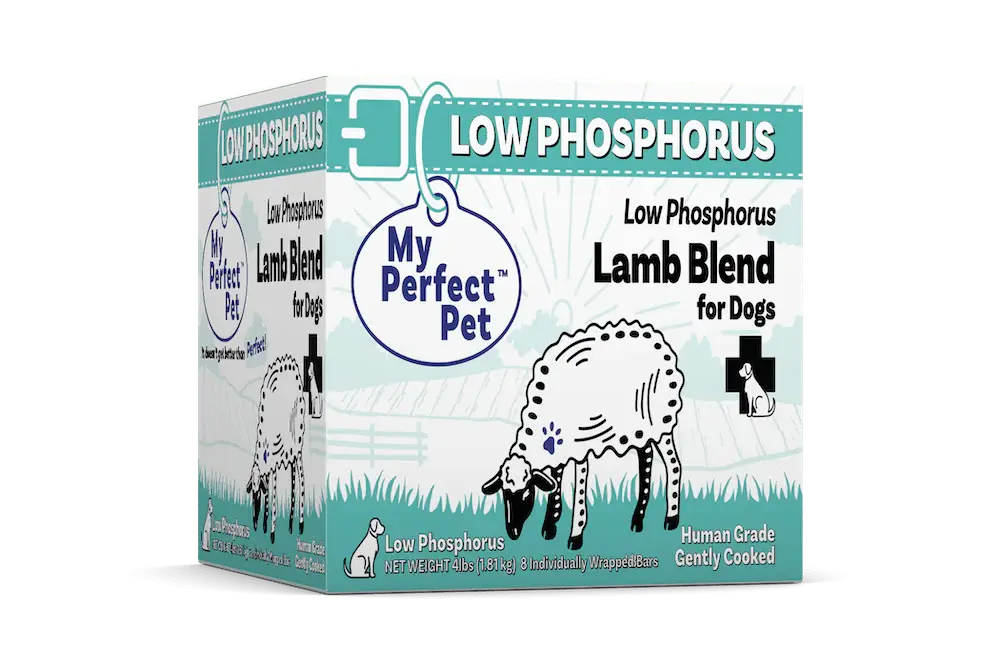 MY PERFECT PET FROZEN DOG LOW PHOSPHORUS LAMB 4LB