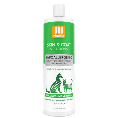 Nootie Hypoallergenic Coconut Lime Verbena Shampoo with Grapefruit Seed Extract