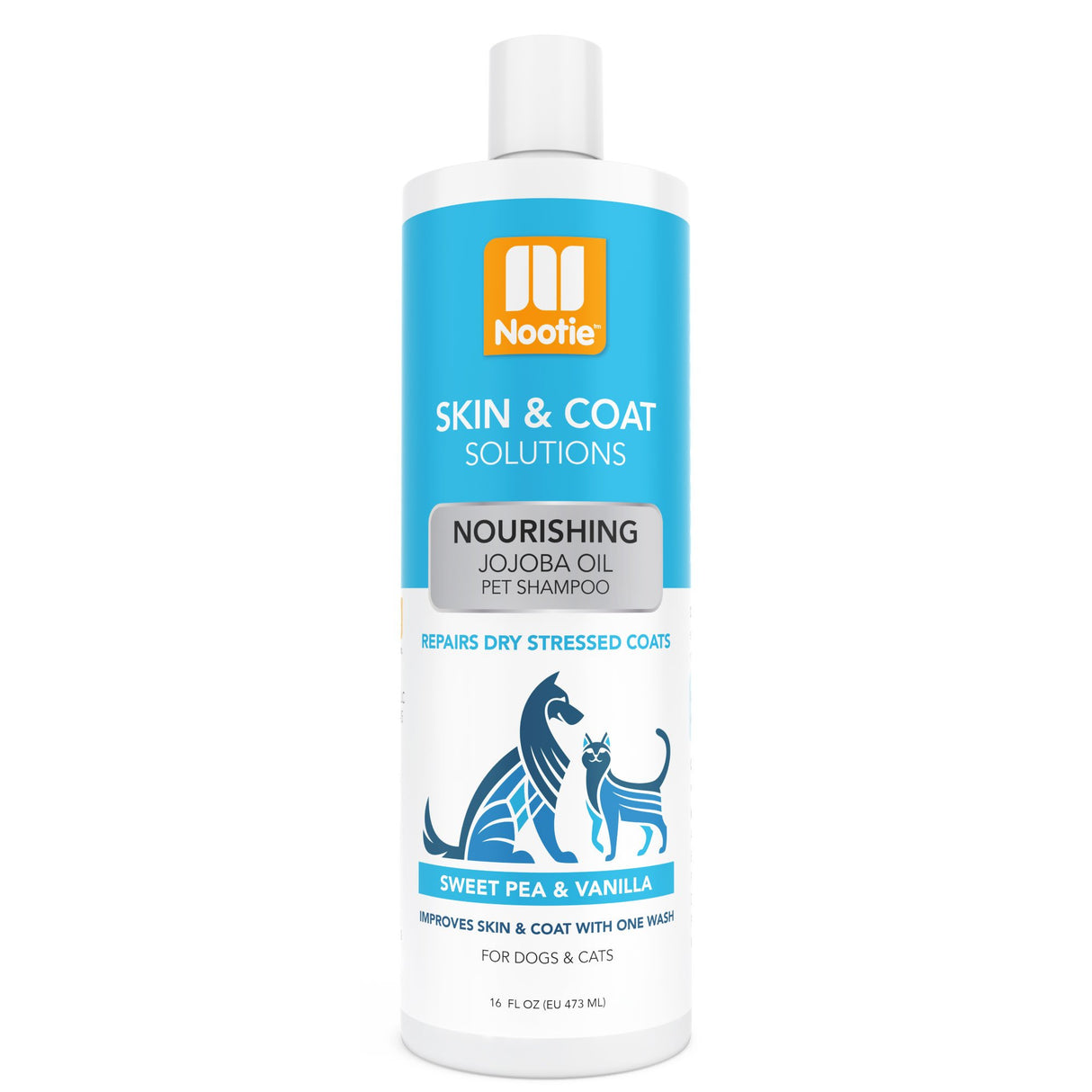 Nootie Nourishing Sweet Pea & Vanilla Shampoo with Jojoba Oil