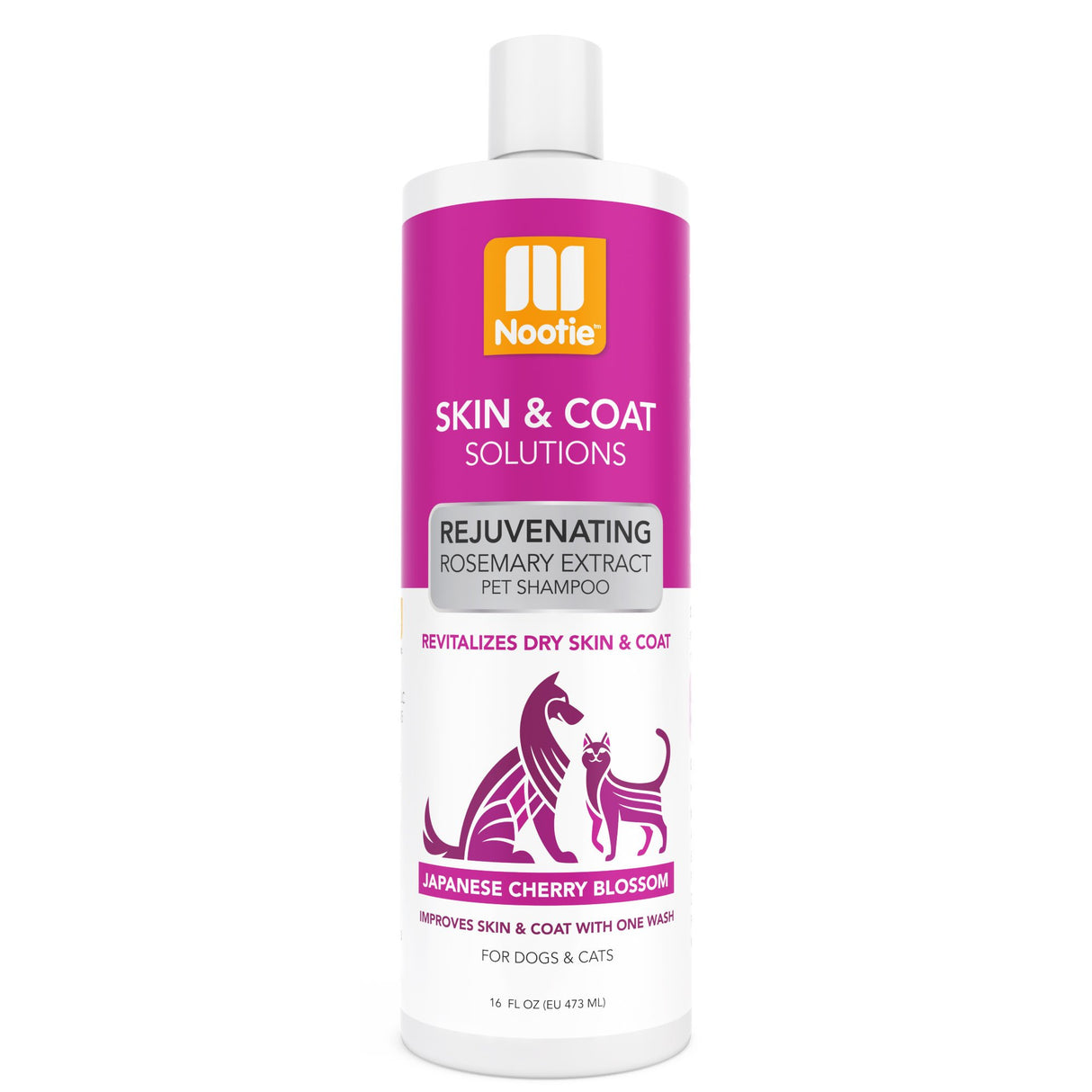 Nootie Rejuvenating Japanese Cherry Blossom Shampoo with Rosemary Extract