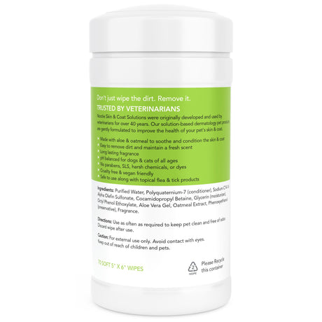 Nootie Cucumber Melon Waterless Shampoo Wipes