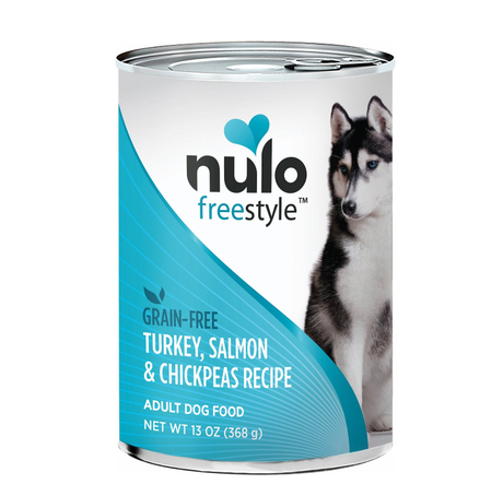NULO DOG CAN 13 OZ TURKEY SALMON AND CHICKPEA