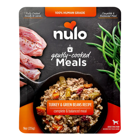 NULO GENTLY COOKED TURKEY AND GREEN BEANS 9OZ