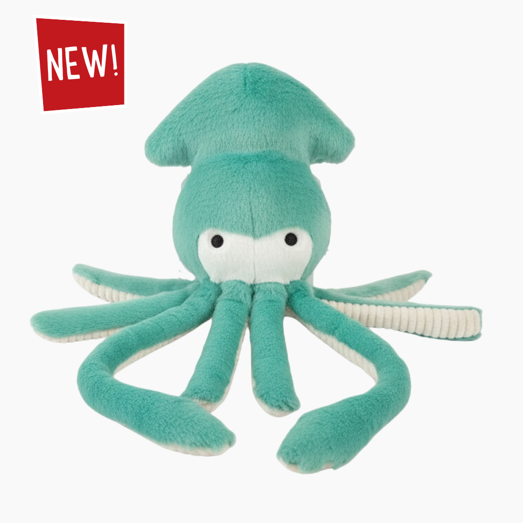 Fluff and Tuff Squeakerless Claude Squid