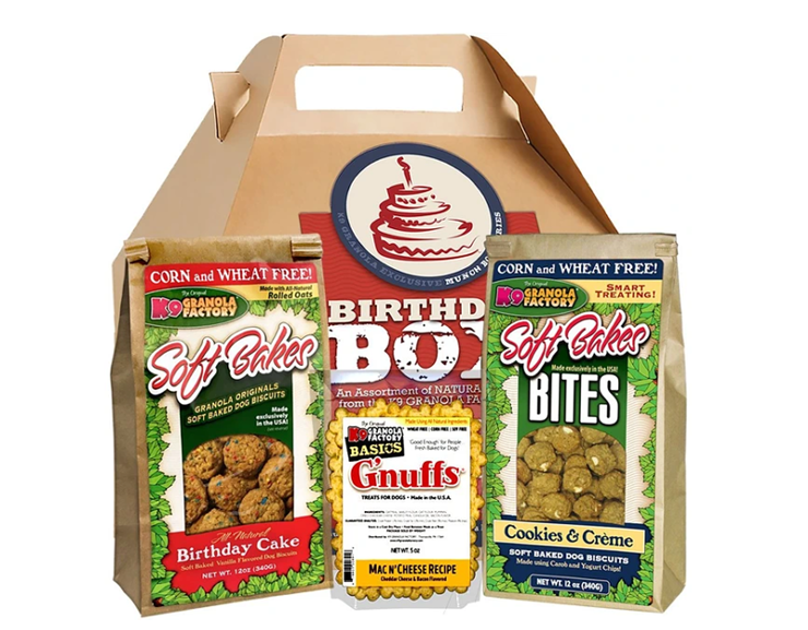 K9 Granola Factory Birthday Box