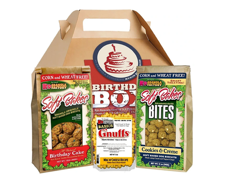 K9 Granola Factory Birthday Box