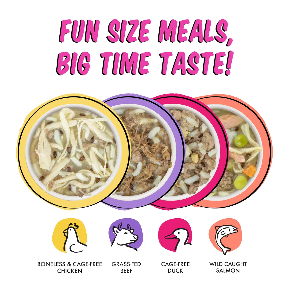 Weruva BFF Fun Size Meals Sampler Variety Pack for Dogs