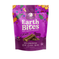 Earthborn EarthBites chewy dog treats bag with lamb protein, purple pouch