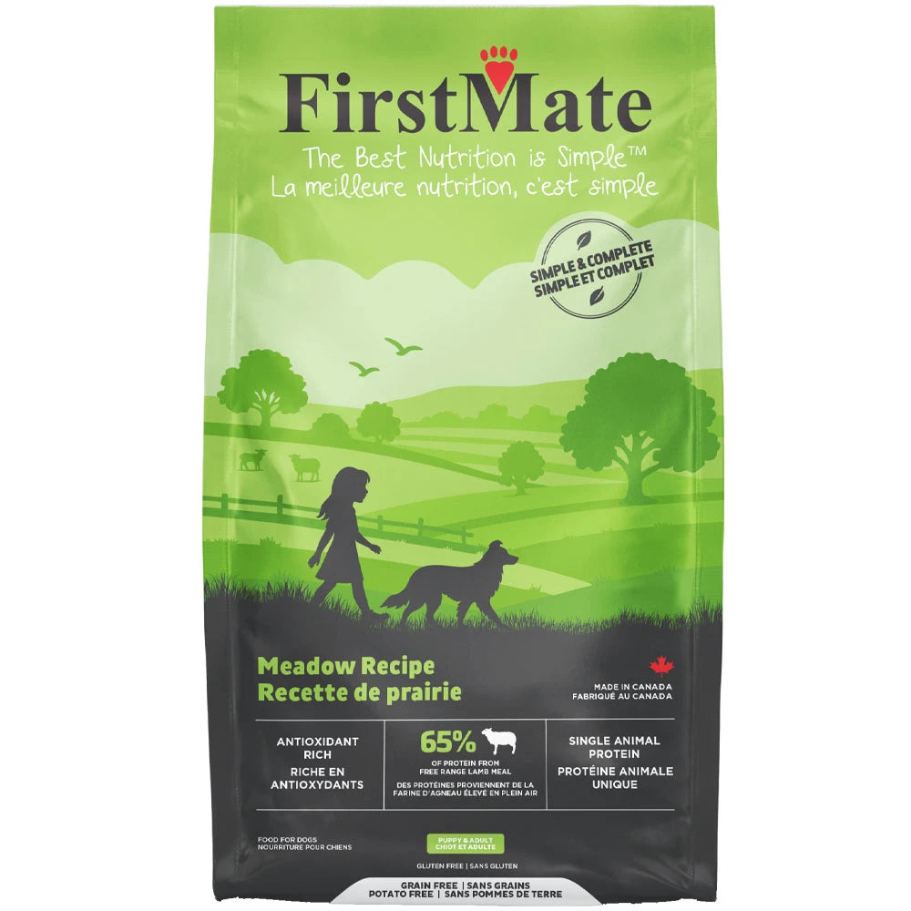FirstMate Simple & Complete Meadow Recipe Grain Free Puppy & Adult Dry Dog Food