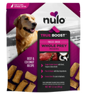 Freeze-dried dog meatball mixers pouch, beef and coconut recipe topper