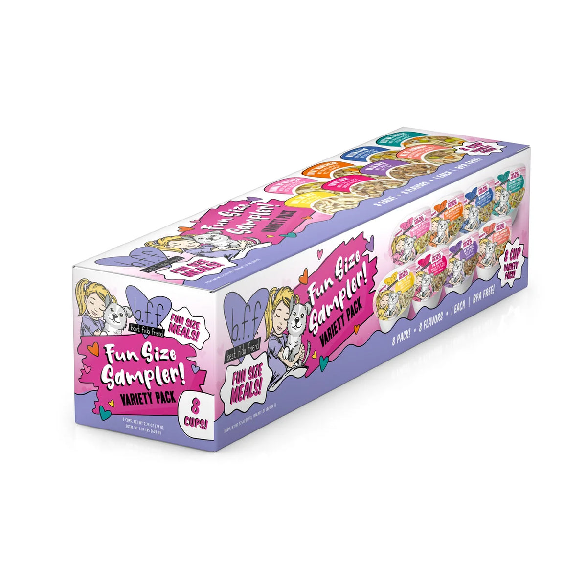 Weruva BFF Fun Size Meals Sampler Variety Pack for Dogs