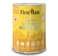 FIRSTMATE DOG CAN CHICKEN AND RICE 12OZ