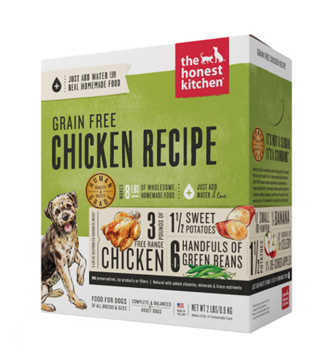 HONEST KITCHEN DEHYDRATED GRAIN FREE CHICKEN