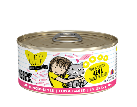 WERUVA CAT CAN BFF GRAVY TUNA AND CHICKEN 4EVA